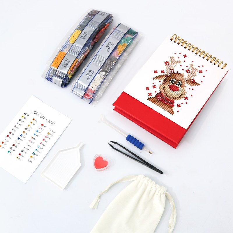 Diamond painting kalender Leeuw Diamond painting kalender Leeuw