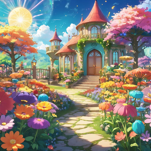 Kleurrijk Fantasie Huis