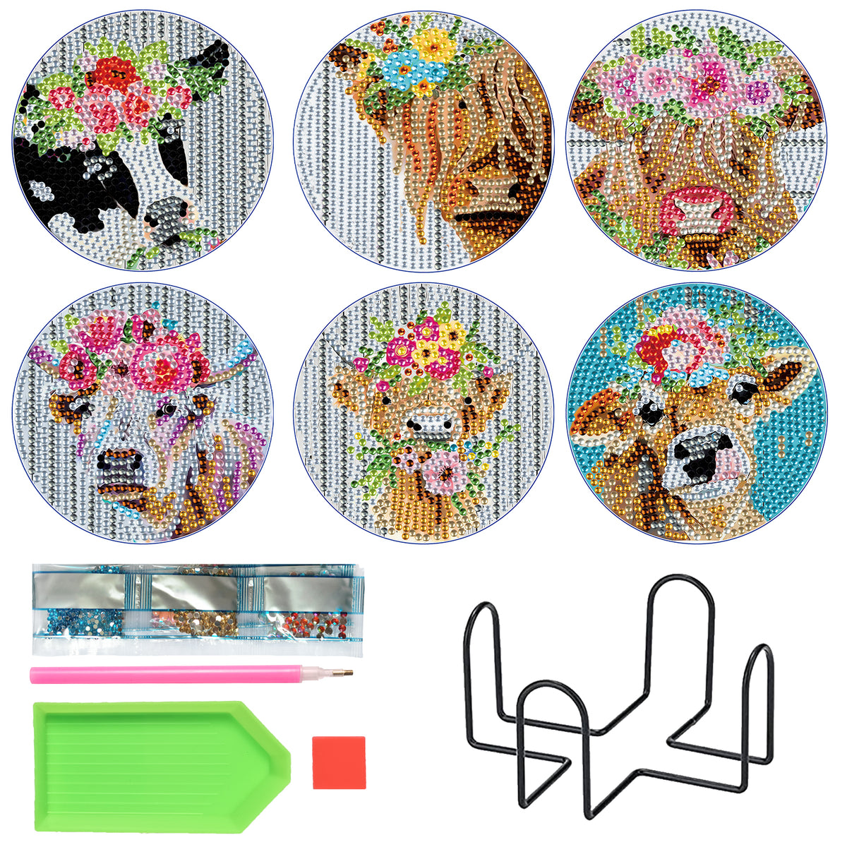 Onderzetters 3 soorten De Diamond Painter