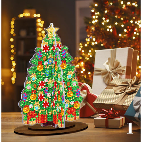 Diamond painting Kerstboom