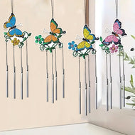 Diamond Painting - Diamond Painting Windgong set van 4 | Vlinders