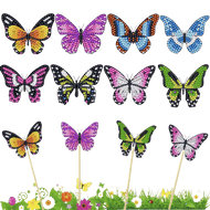 Diamond Painting - Diamond Painting Plantstekers – Set van 8 Vlinders