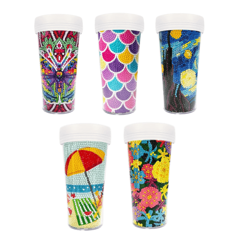 Diamond Painting Drinkbeker   5 soorten