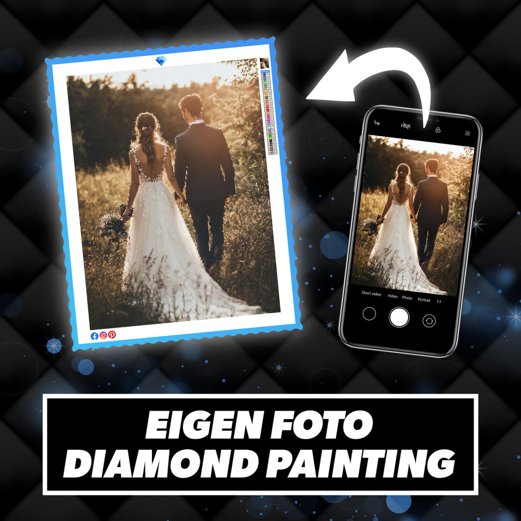 Eigen foto | Diamond painting | Diamond painting – De Diamond Painter