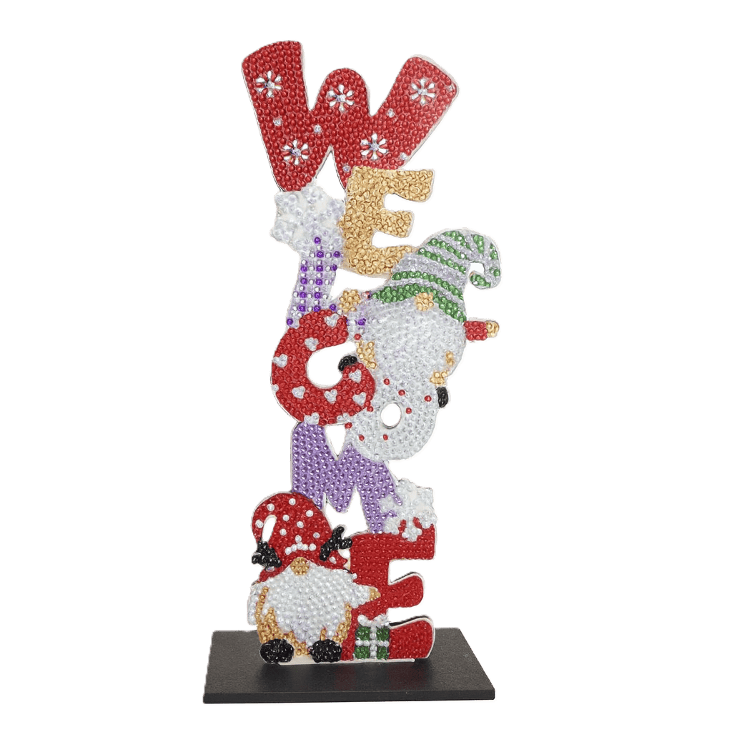 Diamond Painting kerst Ornament   Welcome