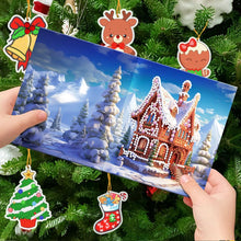 Foto laden in Gallery viewer, 8 Kerstkaarten + 12 Hangers