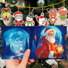 Foto laden in Gallery viewer, 8 Kerstkaarten + 12 Hangers