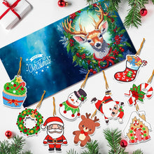 Foto laden in Gallery viewer, 8 Kerstkaarten + 12 Hangers