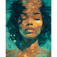 Onder het oppervlak - Diamond Painting