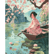 Onder de sakura - Diamond Painting