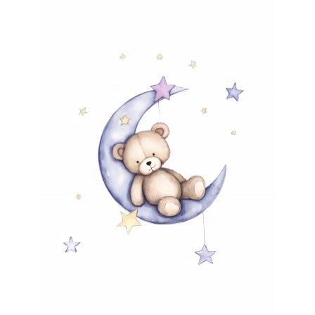 Slapende teddybeer