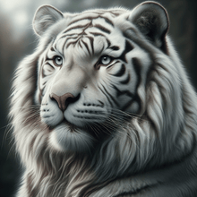 Foto laden in Gallery viewer, Witte tijger