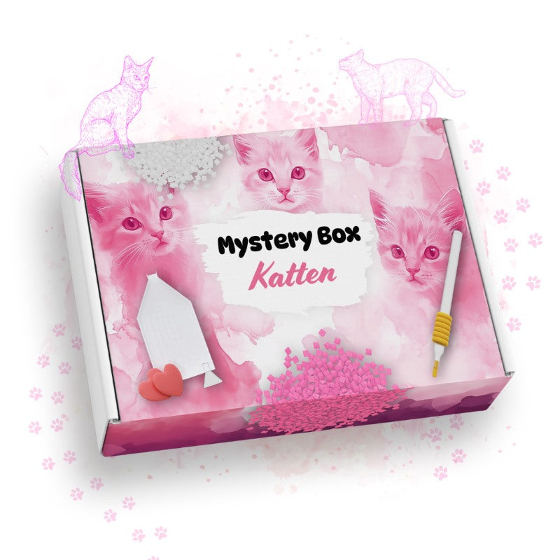 Diamond Painting Mystery Box   Katten