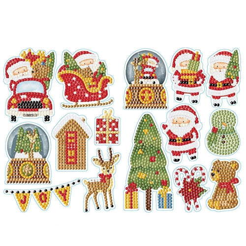 Kerst stickers 2 | 3 soorten