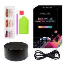 Foto laden in Gallery viewer, 3D kerst lamp | 11 soorten Diamond painting | Eigen foto | Dieren | Kopen | Dikke dames | Action | Nederland | Steentjes | Diamant | De Diamond Painter