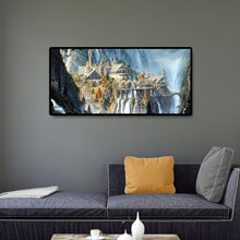Foto laden in Gallery viewer, Kasteel in de bergen v.a. 50x100cm
