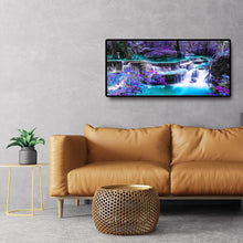 Foto laden in Gallery viewer, Prachtige waterval v.a. 50x100cm