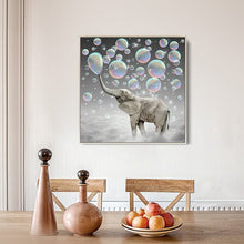 Foto laden in Gallery viewer, Olifant met bubbels v.a. 50x50cm