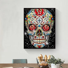 Foto laden in Gallery viewer, Mexicaanse schedel v.a. 50x60cm
