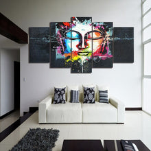 Foto laden in Gallery viewer, Abstracte Boeddha | 5 luiken