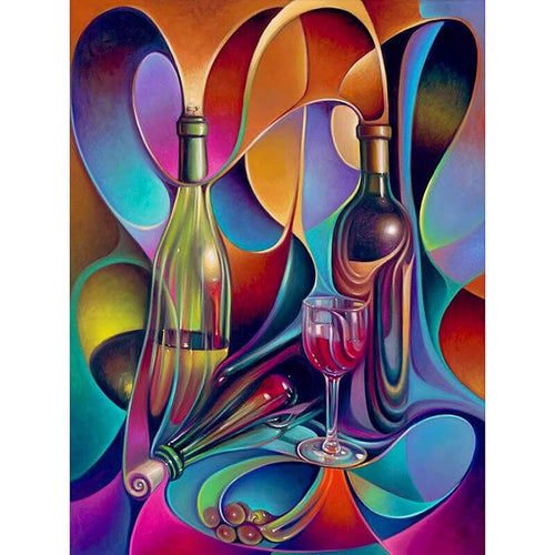Abstracte wijn