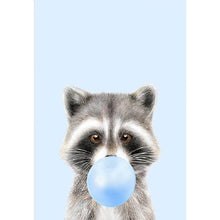 Foto laden in Gallery viewer, Baby wasbeer|blauw