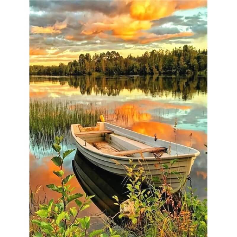 Boot in meer