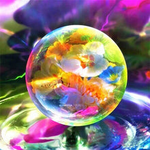 Foto laden in Gallery viewer, Gekleurde bloemen bubbel