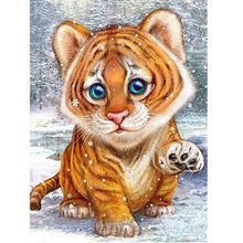 Foto laden in Gallery viewer, Schattige tijger