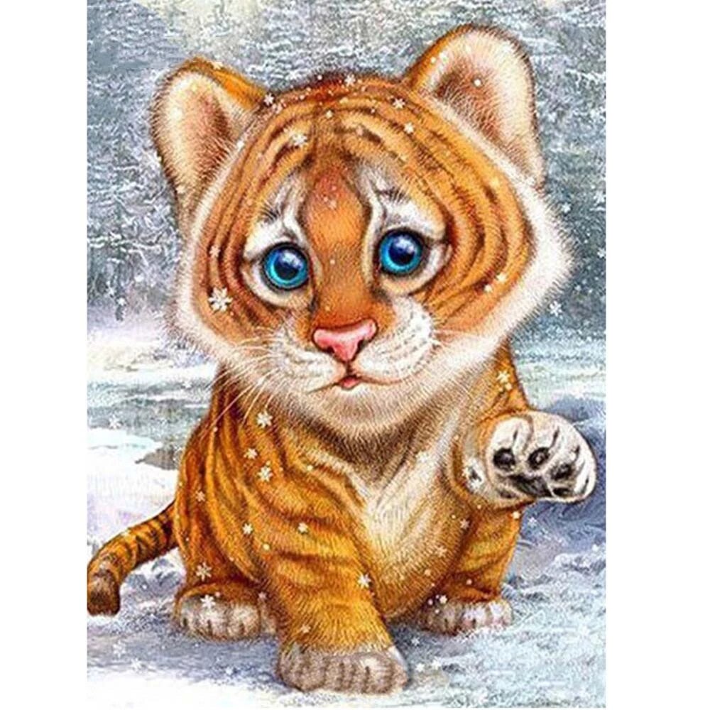 Schattige tijger