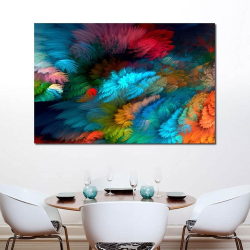 Abstract schilderij va. 50x70cm