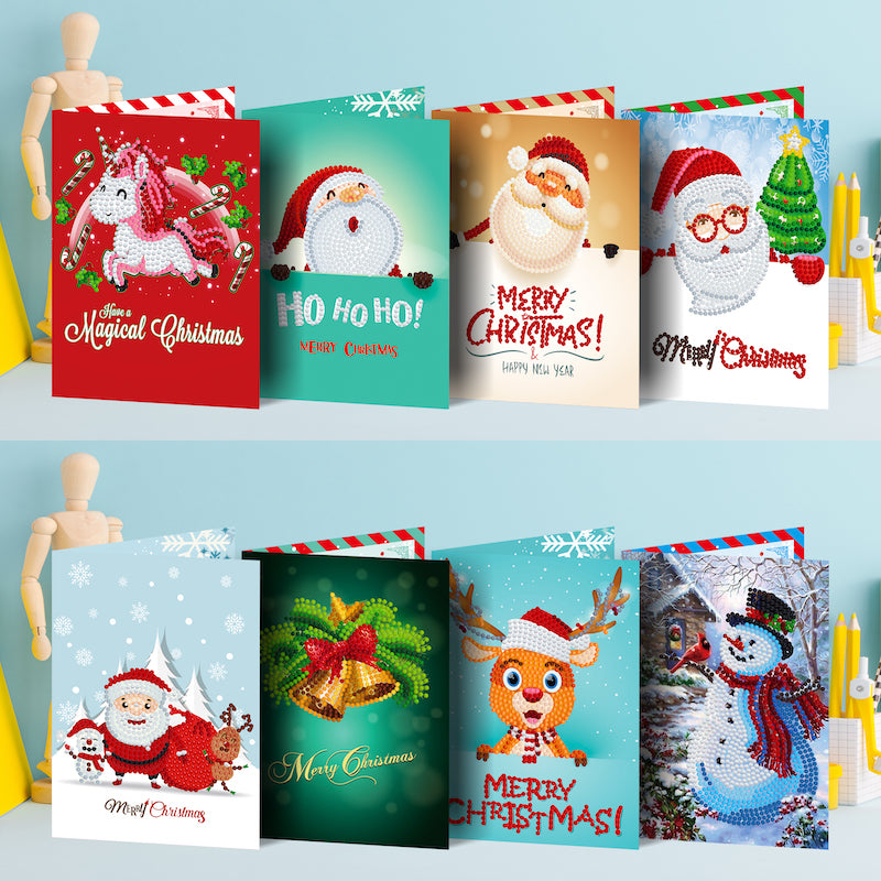 Kerstkaarten lll | 8 stuks