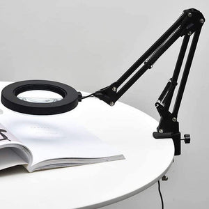 Luxe loeplamp met tafelklem