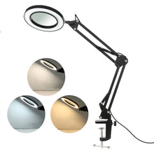 Foto laden in Gallery viewer, Luxe loeplamp met tafelklem