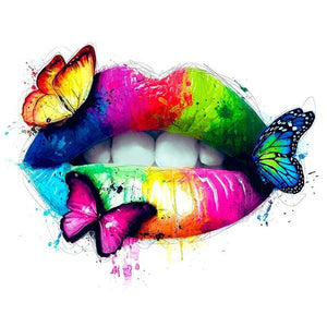 Kleurrijke lippen