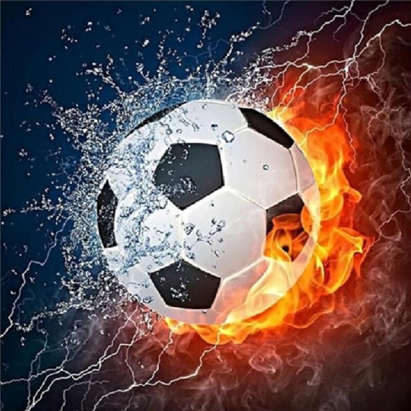 Voetbal | water en vuur