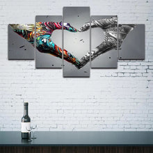 Foto laden in Gallery viewer, Graffiti gebeurt als een hart | 5 luiken