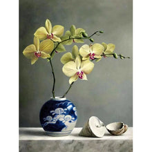 Foto laden in Gallery viewer, Gele orchidee