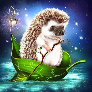 Egel in boot