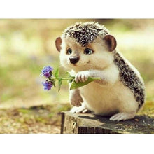 Foto laden in Gallery viewer, Egel met bloemen