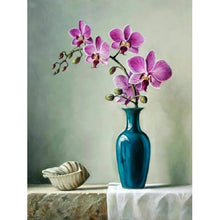 Foto laden in Gallery viewer, Paarse orchidee