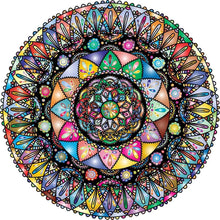 Foto laden in Gallery viewer, Mandala veelkleurig rond