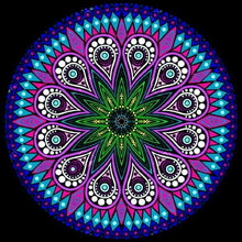 Foto laden in Gallery viewer, Mandala-ronde