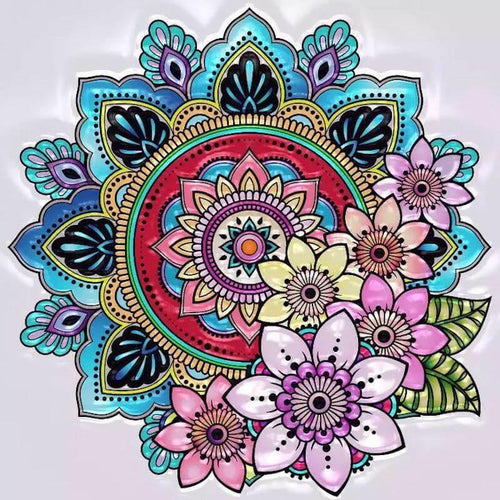 Mandala bloemen