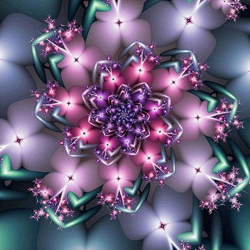 Mandala glinsterende