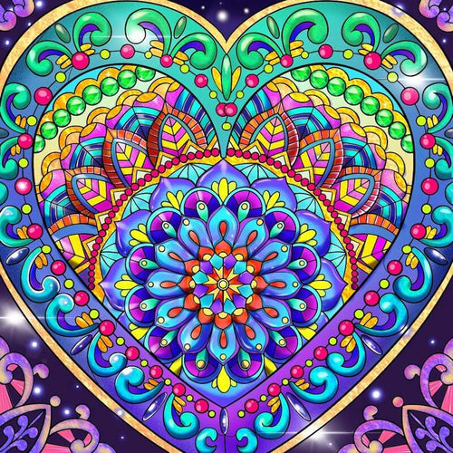 Mandala hart