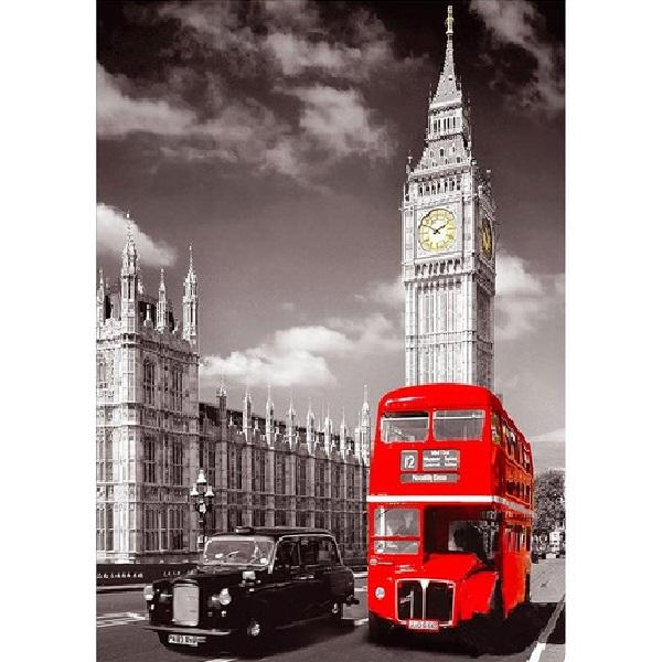 Rode bus Londen