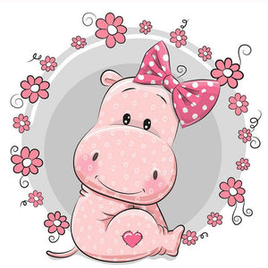 Roze nijlpaard