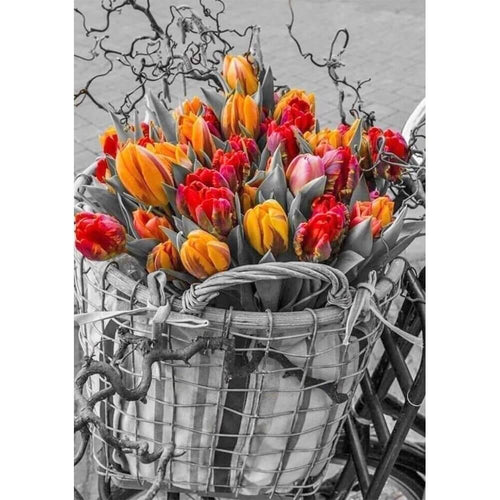 Tulpen in mand