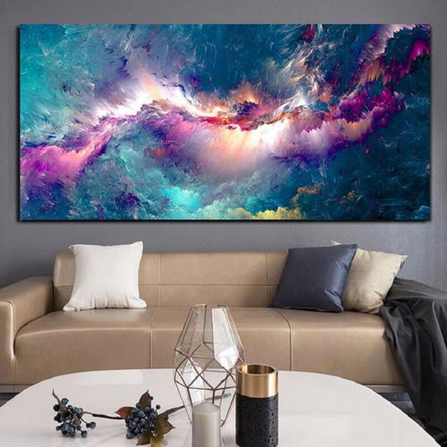 Abstract schilderij v.a. 50x100cm Diamond painting | Eigen foto | Dieren | Kopen | Dikke dames | Action | Nederland | Steentjes | Diamant | De Diamond Painter